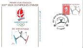 France: 2709 Sur FDC  (Ski Artistique)  Albertville 92 - Winter 1992: Albertville