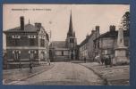 60 OISE - CP ANIMEE RANTIGNY - LA POSTE ET L'EGLISE -( MONUMENT AUX MORTS ) - VANDENHOVE LIANCOURT - Rantigny