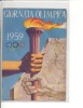 3195 PUBBLICITARIA OLIMPIADI 1959  Nuova Pieghe Difetti. - Manifestazioni