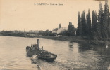 ( CPA 78 BATELLERIE )  CHATOU  /  Bords De Seine  - - Chatou