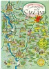 Holland, Netherlands, Groeten Uit Salland, Map, 1960s Unused Postcard [P9106] - Other & Unclassified