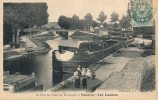 ( CPA 21 BATELLERIE )  VENERAY-LES-LAUMES  /  Le Port Du Canal De Bourgogne  - - Venarey Les Laumes