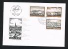 JOEGOSLAVIE  FDC  OUDE GRAVURES STEDEN  1973 - FDC