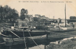 ( CPA 78 BATELLERIE )  CHATOU  /  Le Port Et Le Restaurant Fournaise  - - Chatou