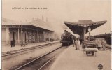 COGNAC - Vue Intérieur De La Gare - Train - Plan Moyen - - Cognac