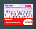 SURINAME  -  Remote Phonecard As Scan (subject To Minor Creasing) - Suriname