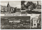 GERMANY - RUDOLSTADT, Mosaic Postcard - Rudolstadt