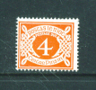 IRELAND  -  1971  Postage Due  4p  Unmounted Mint As Scan - Gebruikt