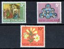 New Zealand 1974 Christmas Set Of 3 Used - Gebraucht