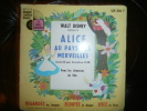 45 T LIVRE DISQUE  ALICE AU PAYS DES MERVEILLES - Enfants