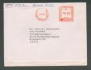 INDIA , BANGALORE  AMCO BATTERIES LTD.  AIR MAIL COVER , FRANKING METER  TO RUSSIA  USSR MOSCOW - Lettres & Documents