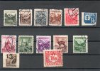 Slovakia 1939-45, \"Slovensko\" Selection Of Used Stamps, With Hinge Marks. - Gebruikt