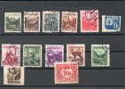 Slovakia 1939-45, \"Slovensko\" Selection Of Used Stamps, With Hinge Marks. - Usati