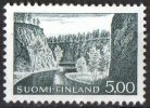 Finland 1964 Views 5.00 Gorge MH  SG 677 - Unused Stamps