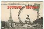 MANEGE - FETE FORAINE - La Grande Roue à Paris Et Le Tour Eiffel - Jeux De Plein Air - Dos Scané - Autres & Non Classés