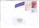 GOOD NETHERLANDS Postal Cover To ESTONIA 2012 - Good Stamped - Lettres & Documents