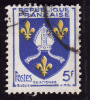 FRANCE 1955  -  Y&T  1005 - Armoiries: Saintonge  -   Oblitéré - 1941-66 Escudos Y Blasones
