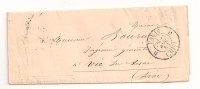 Lettre - SEINE - PARIS - Càd Taxe 30 Cmes - N°2523 - 1856 - Sonstige & Ohne Zuordnung