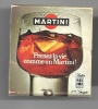 Martini, Apéritif, Sens, Auberge, Vanne, Classe Ouverte - Boite Allumettes, Complète  (AL042) - Wines & Alcohols