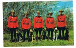 CAN-109  Royal Canadian Mounties In Action - Cartoline Moderne