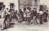 Moeurs Et Types Bretons - Scène De Marché En Bretagne CPA Non Circulée - Unclassified