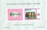 Hojita XVIII Mostra Francobollo Europa, Italia 1978 (*) - Hojas Bloque