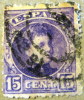 Spain 1900 King Alfonso XIII 15c - Used - Used Stamps