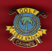 22133-pin's Golf De Cannes.signé Edition Speciale 1992. - Golf