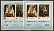 Burundi 1967 N° BF 20 + ND ** Tableaux, Montréal, Exposition Philatelique, Margarite, Van Eyck, Rembrandt, Saint Pierre - Unused Stamps