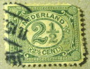 Netherlands 1898 Numeral 2.5c - Used - Gebraucht