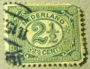 Netherlands 1898 Numeral 2.5c - Used - Used Stamps