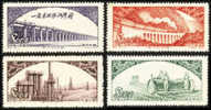 1952 CHINA S5 Great Motherland (2nd Set) : Construction 4V MNH - Unused Stamps