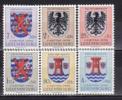 C5163 - Luxembourg 1956 - Yv.no.520-5 Neufs** - Neufs