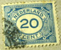 Netherlands 1921 Numerals 20c - Used - Gebraucht