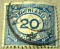 Netherlands 1921 Numerals 20c - Used - Gebraucht