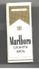 Cigarette, Marlboro, Classe Ouverte - Boite Allumettes, Neuve  Voir Scan, Vide  (AL124) - Tabak