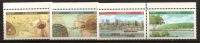 Canada 1992 N° 1234 / 7 ** Avion, Bateau, Métro, Bison, Baleine, Sextan, Navigation, Jacques Cartier, Christophe Colomb - Unused Stamps