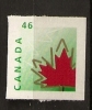 Canada 1998 N° 1626 ** Courant, Auto-Adhésif, Courtepointe, Feuille, Erable, Non Dentelé - Unused Stamps