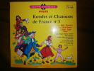 45 T  LIVRE DISQUE RONDES ET CHANSONS DE FRANCE N 3 - Niños