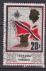 Trinidad & Tobago 1969 Mi. 235 X II     20 C Königin Queen Elizabeth II. & Flag Flagge Landkarte Map - Trinidad & Tobago (1962-...)