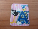 Magnet * - Gervais - Alphabet (fond Rose) - A - Autruche - Magnets