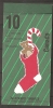 Canada 1991 N° Carnet 1213a ** Noël, Père Noël, Ourson, Cheminée, Sapin, Cheval, Saint Nicolas, Chaussette, Candy - Carnets Complets