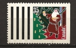 Canada 1991 N° 1216 ** Courants, Noël, Père Noël Dans Le Rue, Clochette, Bassine, Guirlande, Sapin - Neufs