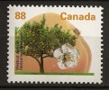 Canada 1994 N° 1358 ** Courant, Arbre, Fruit, Fleur, Abricot, Abricotier, Westcot - Neufs