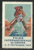 Österreich Austria Vignette Cinderella Foire Internationale De Vienna 1923 - Unused Stamps