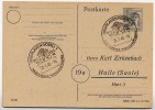 P962/04  Postkarte  ZUDRUCK Zirkenbach Halle  Sost. AUSSTELLUNG Plauen 1948 - Postal  Stationery