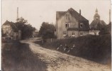 Carte Postale Photo Militaire Allemand LANCON (Ardennes)  A Confirmer Rue Du Village Avec Enfants -  Feldpost - - Sonstige & Ohne Zuordnung