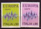 PGL - EUROPA CEPT 1972 ITALIE Yv N°1099/100 ** - 1972