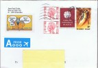 B Belgien 1981 1983 Mi 2070 2130 Brief - Storia Postale