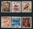 ● JAPAN 1952 - ORDINARIA - N.° 506 / 511 Usati , Serie Completa - Cat. ? € - Lotto N. 261 - Used Stamps